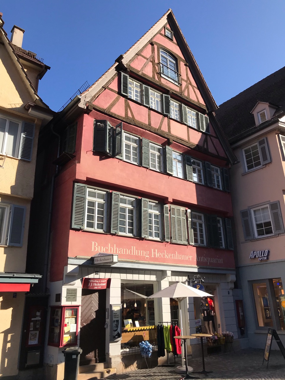 File Landappbw 151189 1821 Antiquariat, Buchhandlung, Wohnhaus Tübingen