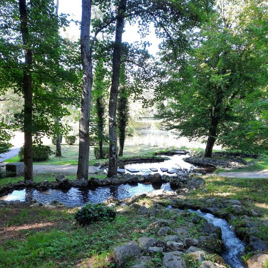 Landschaft: Stadt und Garten im Habitat Park in der NatureSpots App